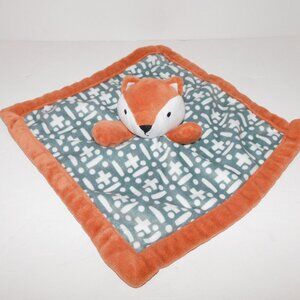 LEVTEX Brown Orange Plush Fox Security Blanket Baby Lovey Nunu Soother 2017